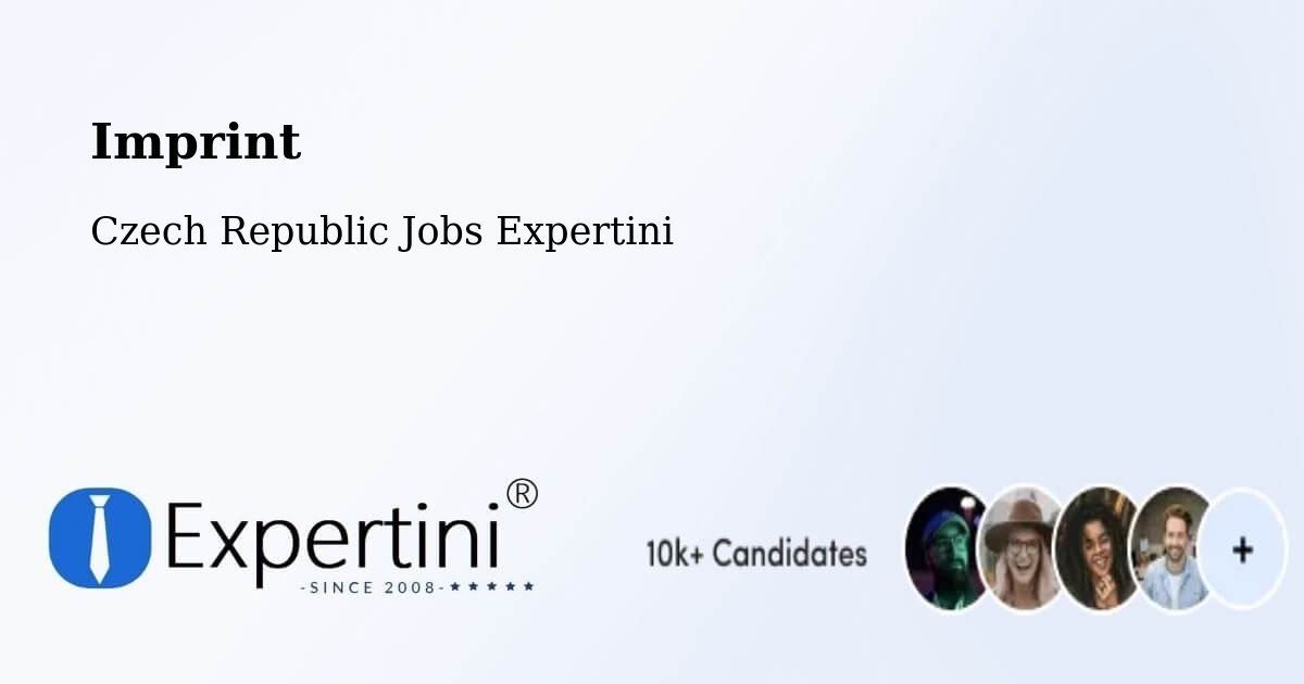 Imprint – Nová Včelnice - Czech Republic Jobs Expertini